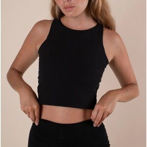 Indigo Luna Asana crop top size M/L